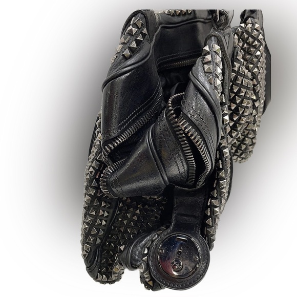 Rare Burberry Prorsum Pyramid Stud Knight Satchel - Picture 4 of 15